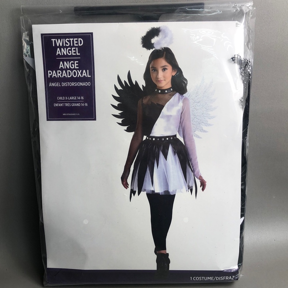 Twisted Angel Kids Costume - Black & White